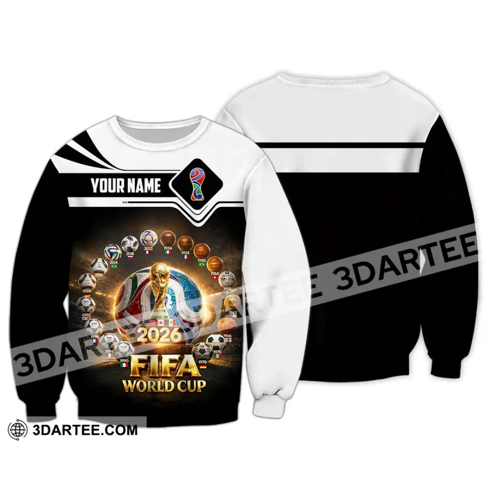 Unisex Shirt - Custom World Cup 2026 3D Shirt - Long Sleeve / S - T-shirt