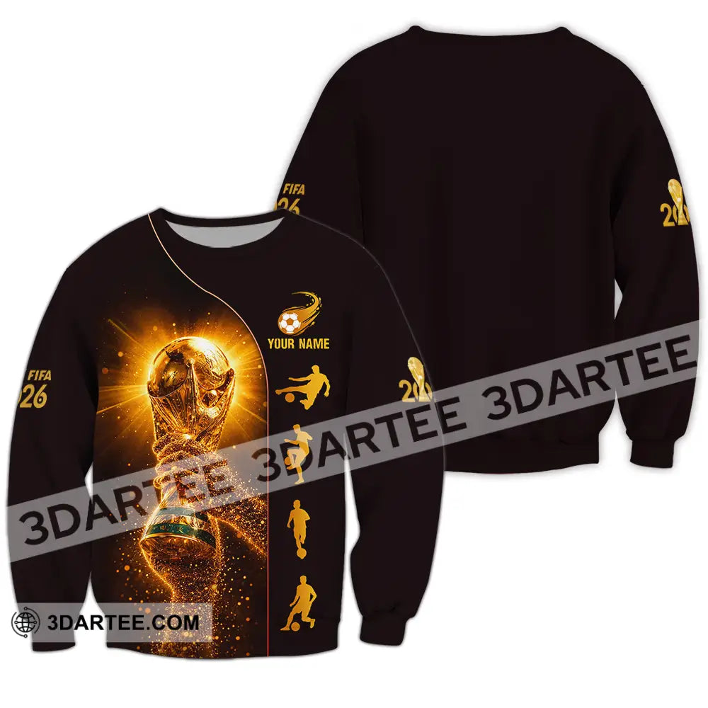 Unisex Shirt - Custom Fifa World Cup 2026 3D Shirt Long Sleeve / S T-shirt