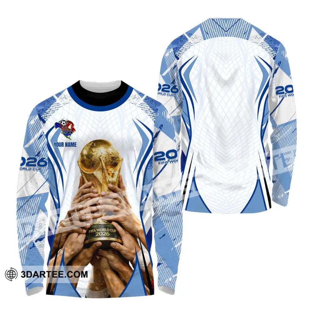 Unisex Shirt - Custom 2026 World Cup 3D Shirt Long Sleeve Shirt / S T-shirt