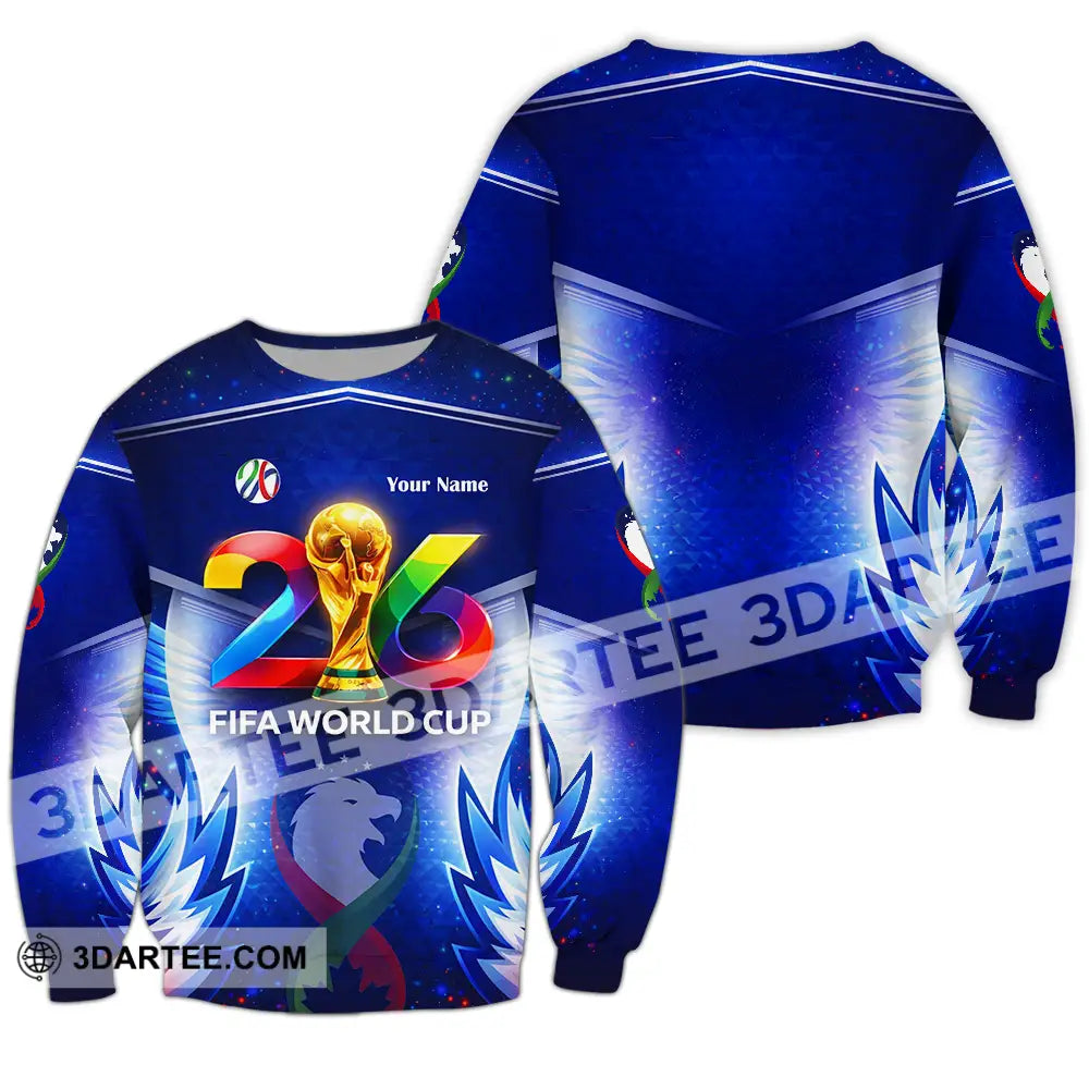 Unisex Shirt - Custom World Cup 2026 3D Shirt Long Sleeve / S T-shirt