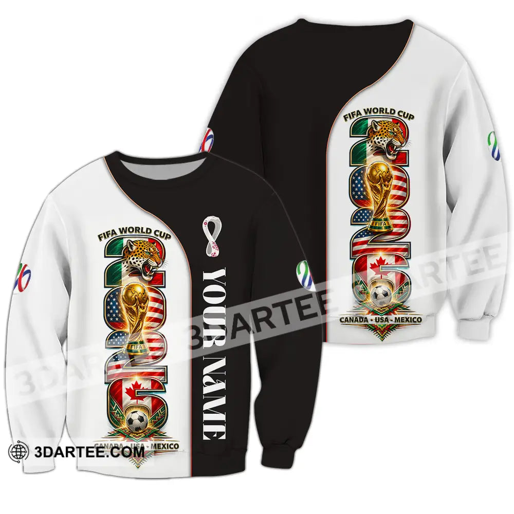 Unisex Shirt - Custom World Cup 2026 3D Shirt Long Sleeve / S T-shirt