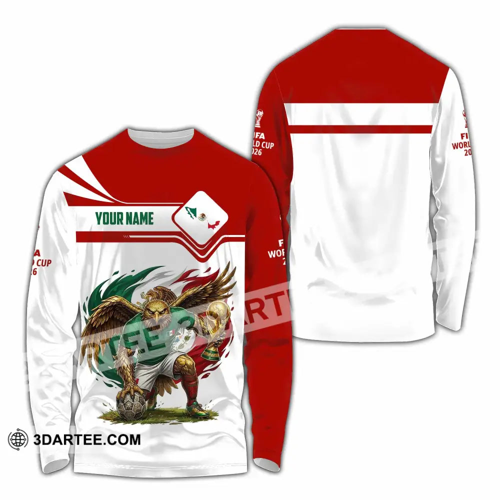 Unisex Shirt - Custom World Cup 2026 3D Shirt - Long Sleeve Shirt / S - T-shirt