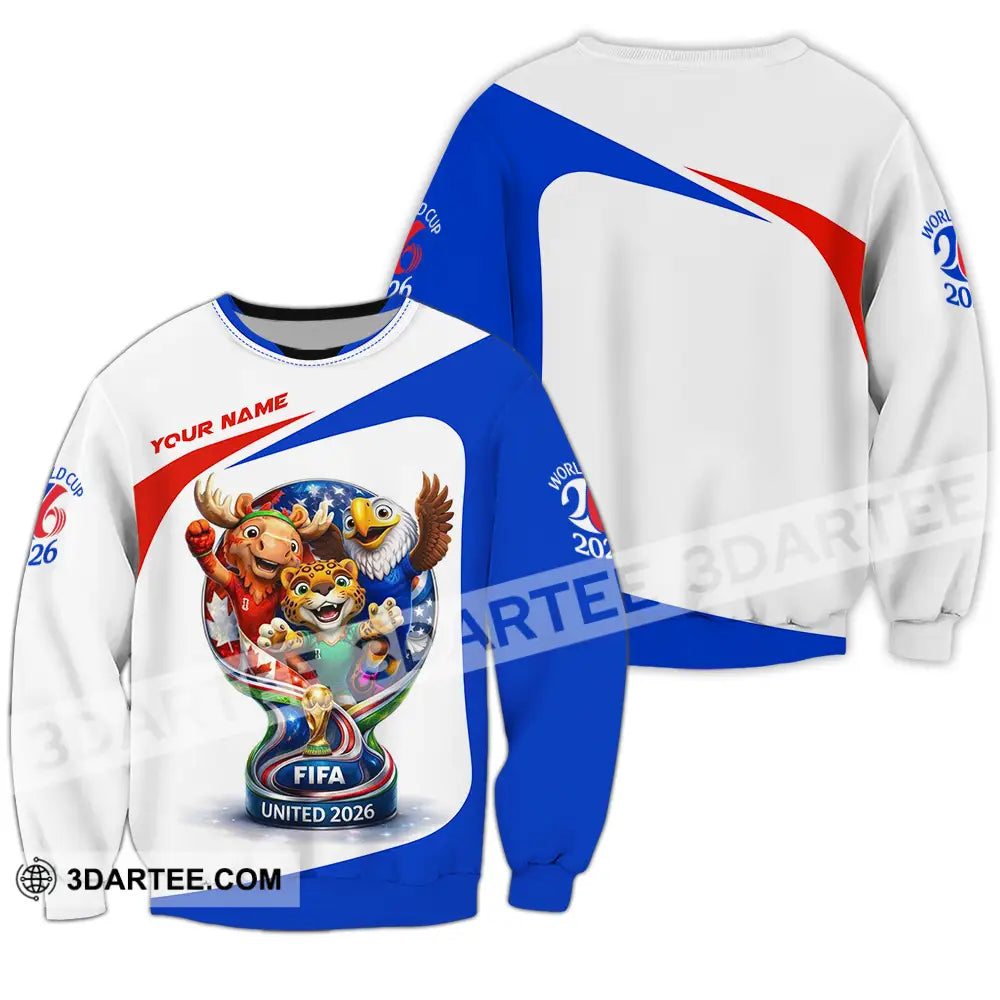 Unisex Shirt - Custom World Cup 2026 3D Shirt Long Sleeve / S T-shirt
