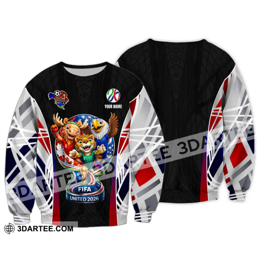 Unisex Shirt - Custom World Cup 2026 3D Shirt Long Sleeve / S T-shirt