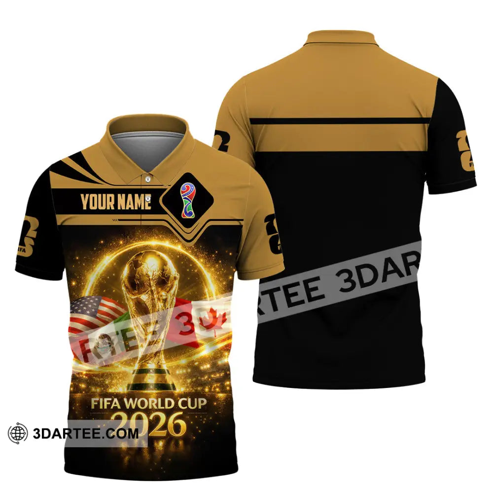 Unisex Shirt - Custom World Cup 2026 3D Shirt - Polo Shirt / S - T-shirt