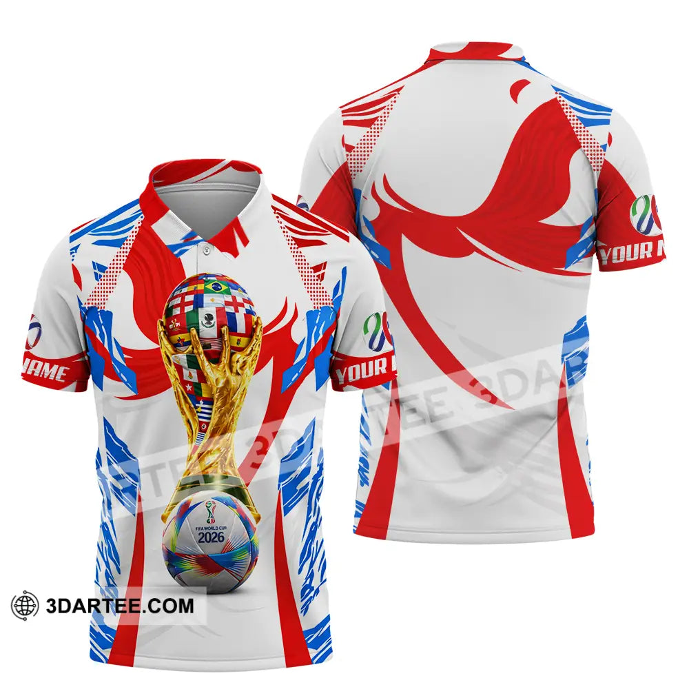 Unisex Shirt - Custom World Cup 2026 3D Shirt Polo Shirt / S T-shirt