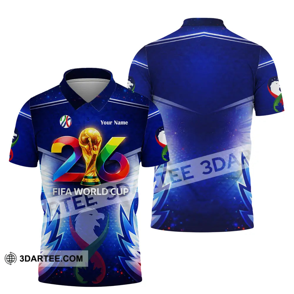 Unisex Shirt - Custom World Cup 2026 3D Shirt Polo Shirt / S T-shirt