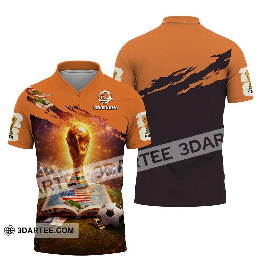 Unisex Shirt - Custom World Cup 2026 3D Shirt Polo Shirt / S T-shirt