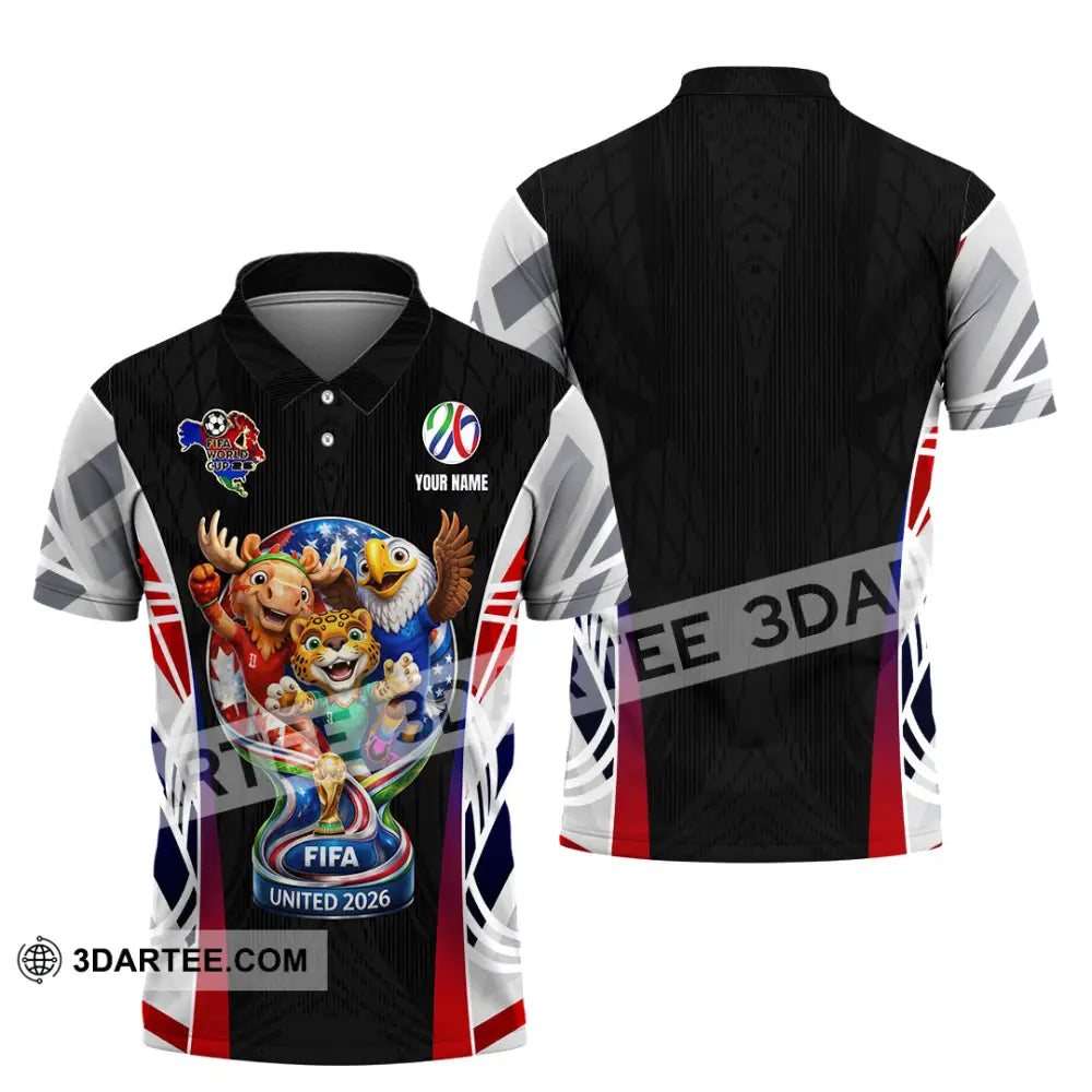 Unisex Shirt - Custom World Cup 2026 3D Shirt Polo Shirt / S T-shirt