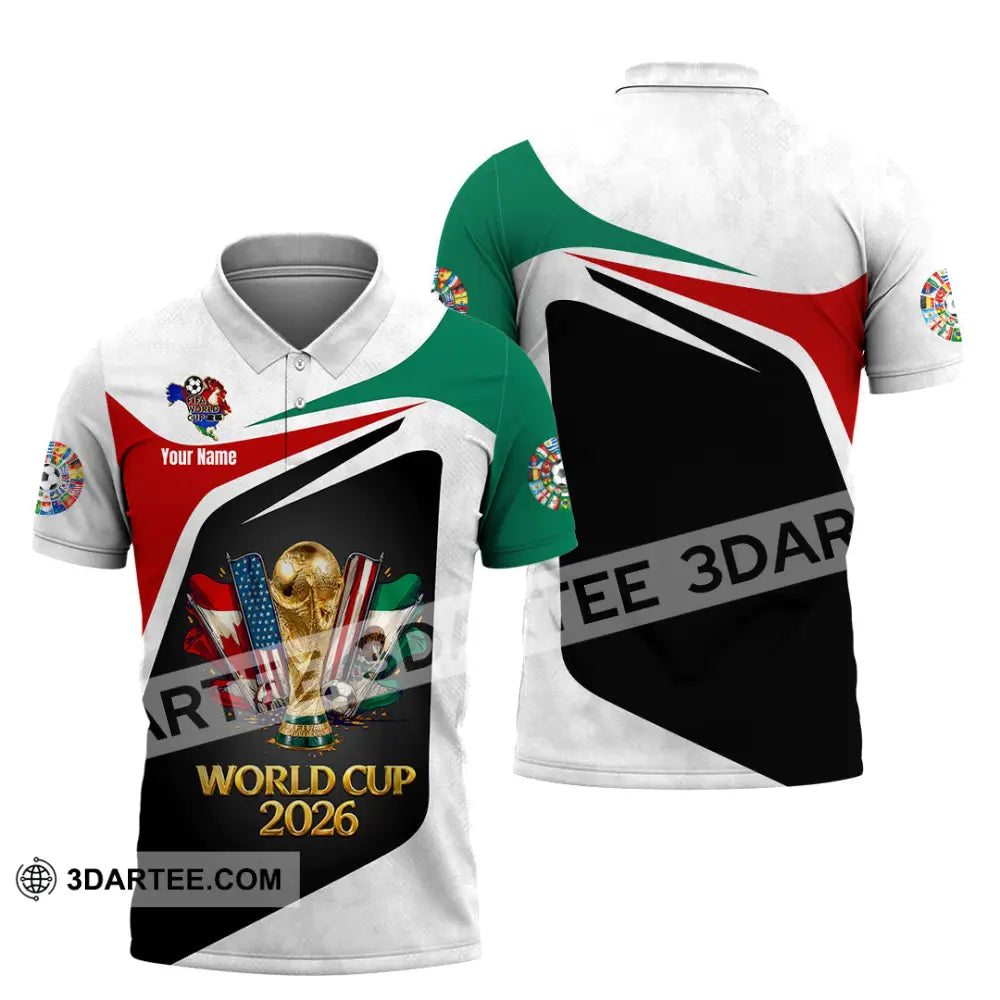 Unisex Shirt - Custom World Cup 2026 3D Shirt - Polo Shirt / S - T-shirt