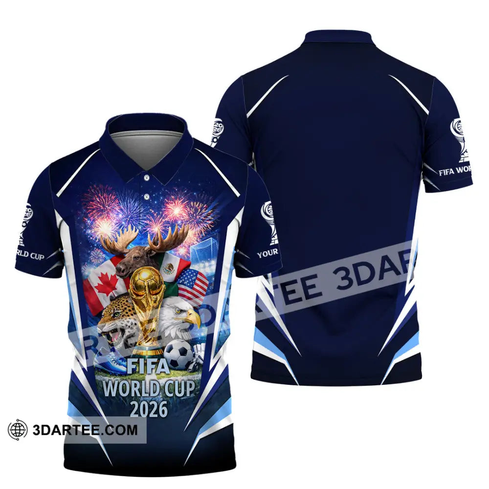Unisex Shirt - Custom World Cup 2026 3D Shirt Polo Shirt / S T-shirt