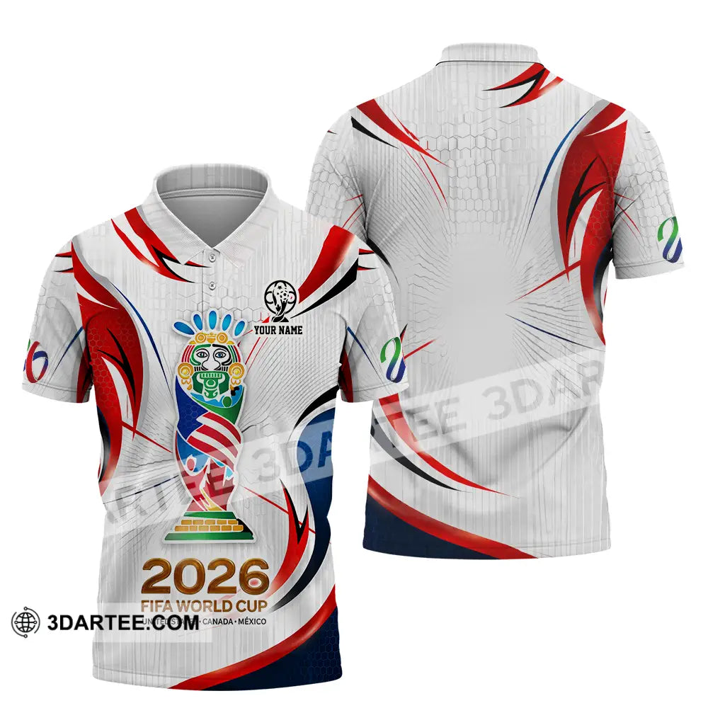 Unisex Shirt - Custom World Cup 2026 3D Shirt Polo Shirt / S T-shirt