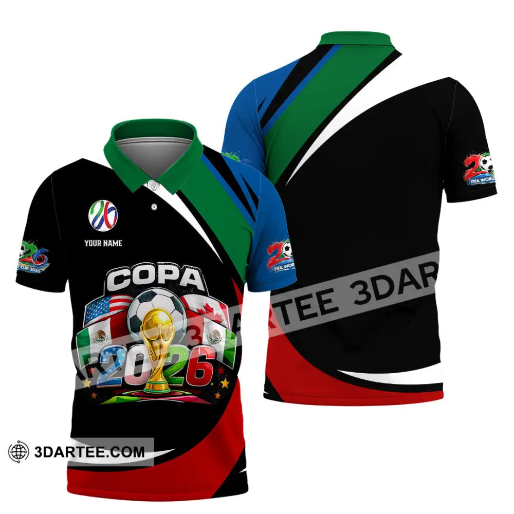 Unisex Shirt - Custom COPA 2026 3D Shirt - Polo Shirt / S - T-shirt