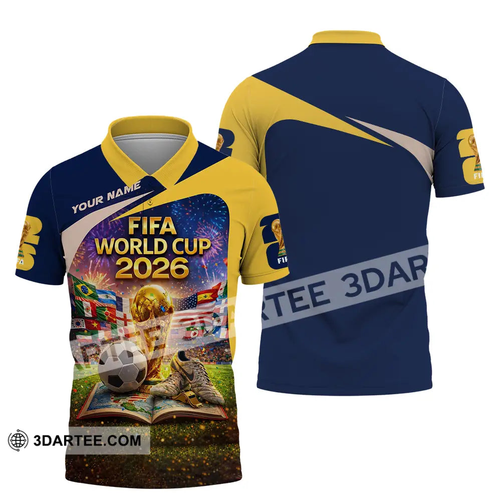 Unisex Shirt - Custom World Cup 2026 3D Shirt Polo Shirt / S T-shirt