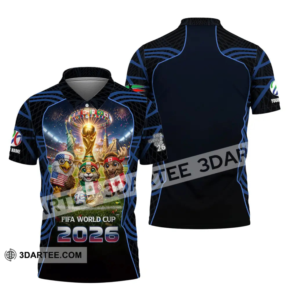 Unisex Shirt - Custom World Cup 2026 3D Shirt Polo Shirt / S T-shirt