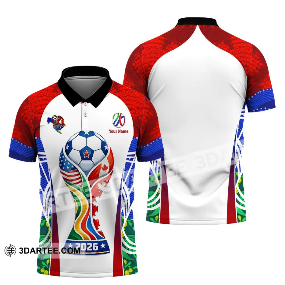 Unisex Shirt - Custom World Cup 2026 3D Shirt - Polo Shirt / S - T-shirt