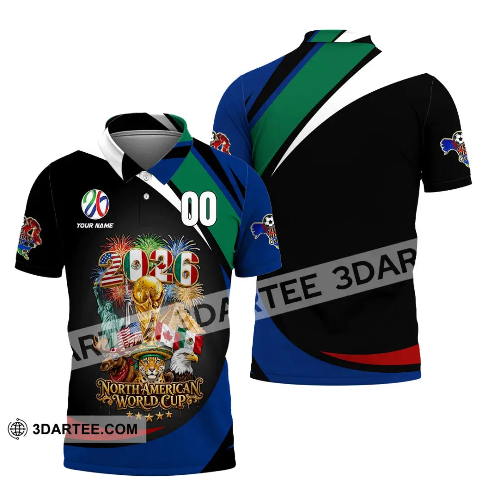 Unisex Shirt - Custom World Cup 2026 3D Shirt - Polo Shirt / S - T-shirt