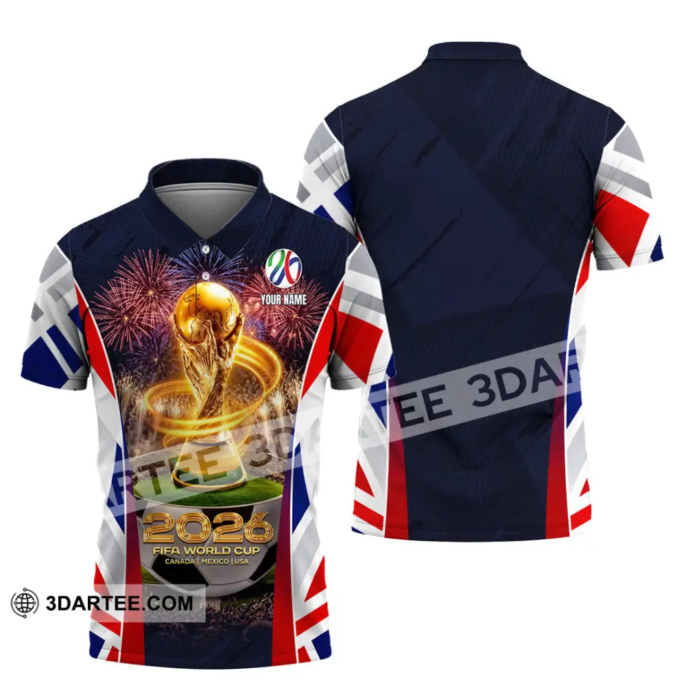 Unisex Shirt - Custom 2026 World Cup 3D Shirt Polo Shirt / S T-shirt