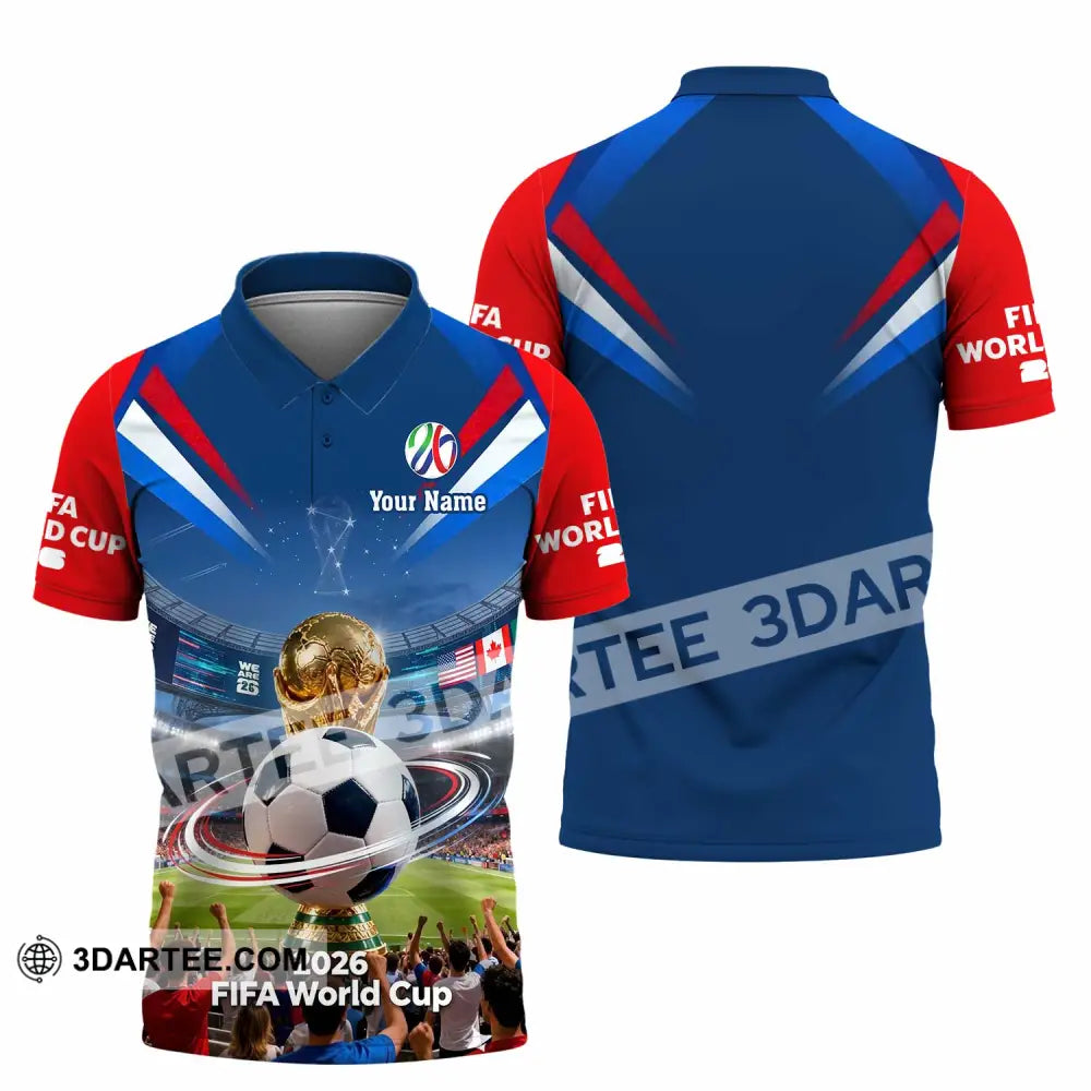 Unisex Shirt - Custom World Cup 2026 3D Shirt Polo Shirt / S T-shirt