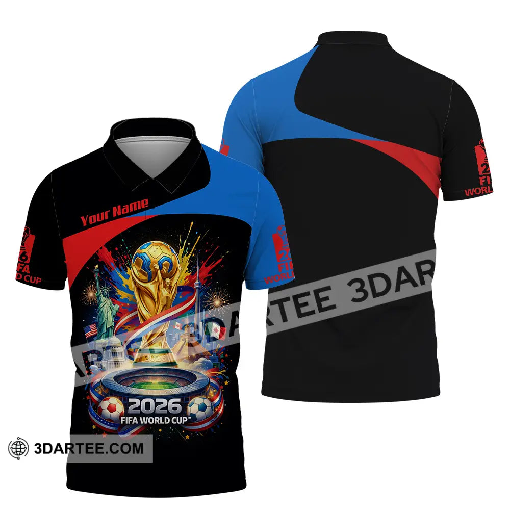Unisex Shirt - Custom World Cup 2026 3D Shirt - Polo Shirt / S - T-shirt