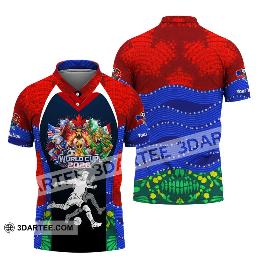 Unisex Shirt - Custom World Cup 2026 3D Shirt - Polo Shirt / S - T-shirt