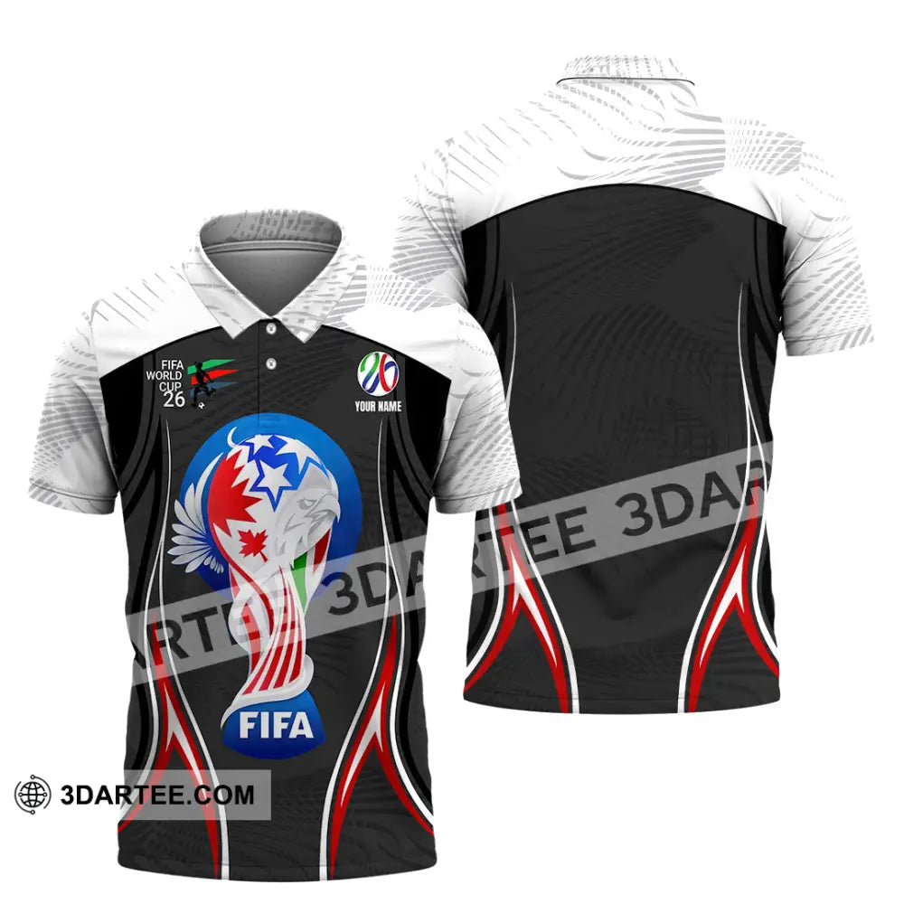 Unisex Shirt - Custom World Cup 2026 3D Shirt Polo Shirt / S T-shirt