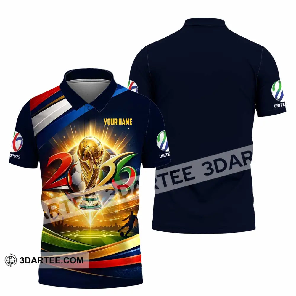 Unisex Shirt - Custom World Cup 2026 3D Shirt - Polo Shirt / S - T-shirt