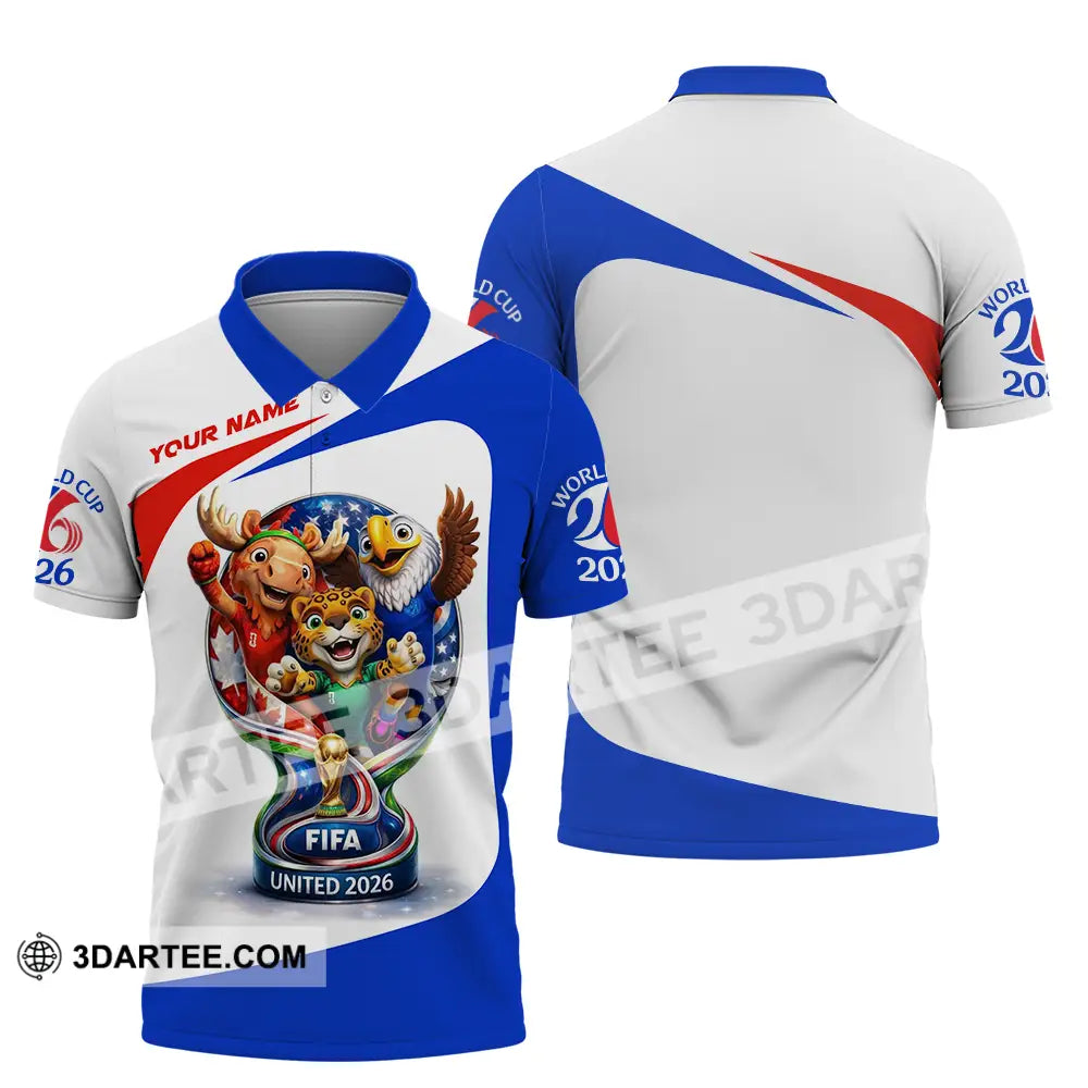 Unisex Shirt - Custom World Cup 2026 3D Shirt Polo Shirt / S T-shirt