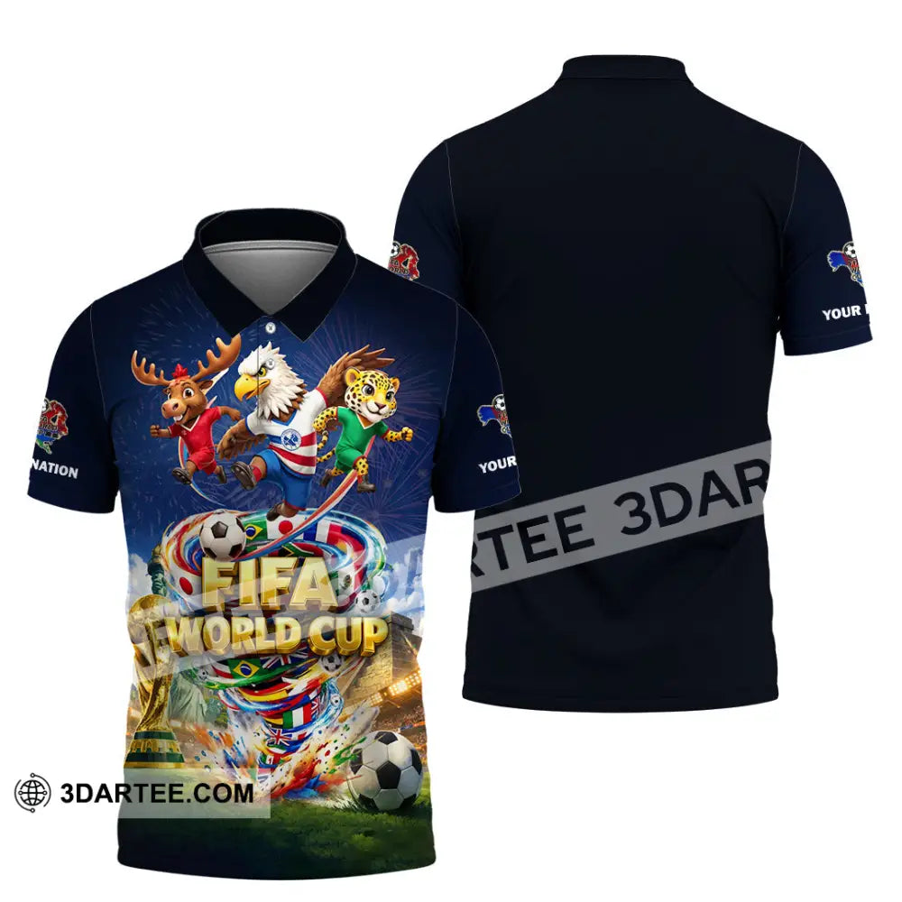 Unisex Shirt - Custom World Cup 2026 3D Shirt Polo Shirt / S T-shirt