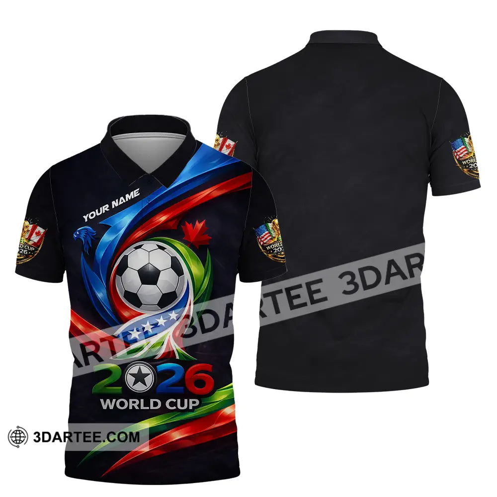 Unisex Shirt - Custom 2026 World Cup 3D Shirt Polo Shirt / S T-shirt