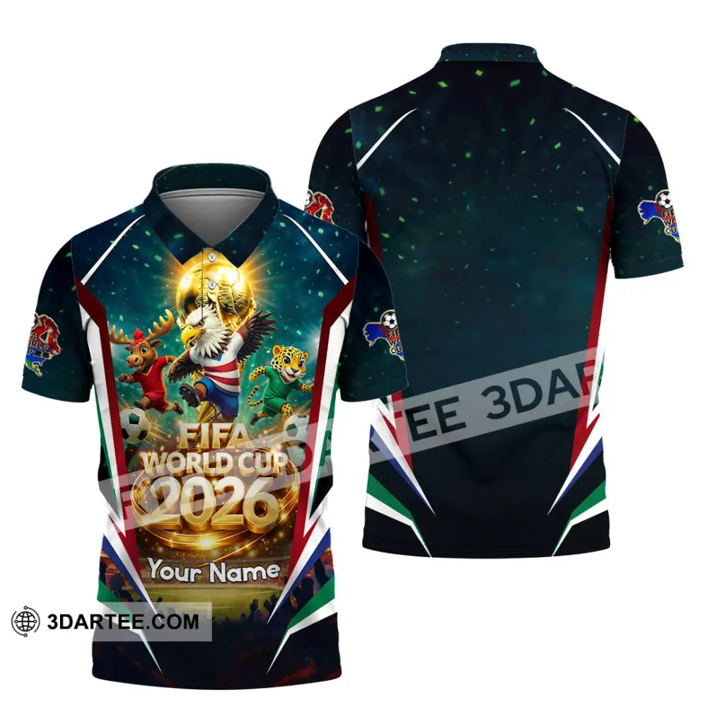 Unisex Shirt - Custom World Cup 2026 3D Shirt Polo Shirt / S T-shirt