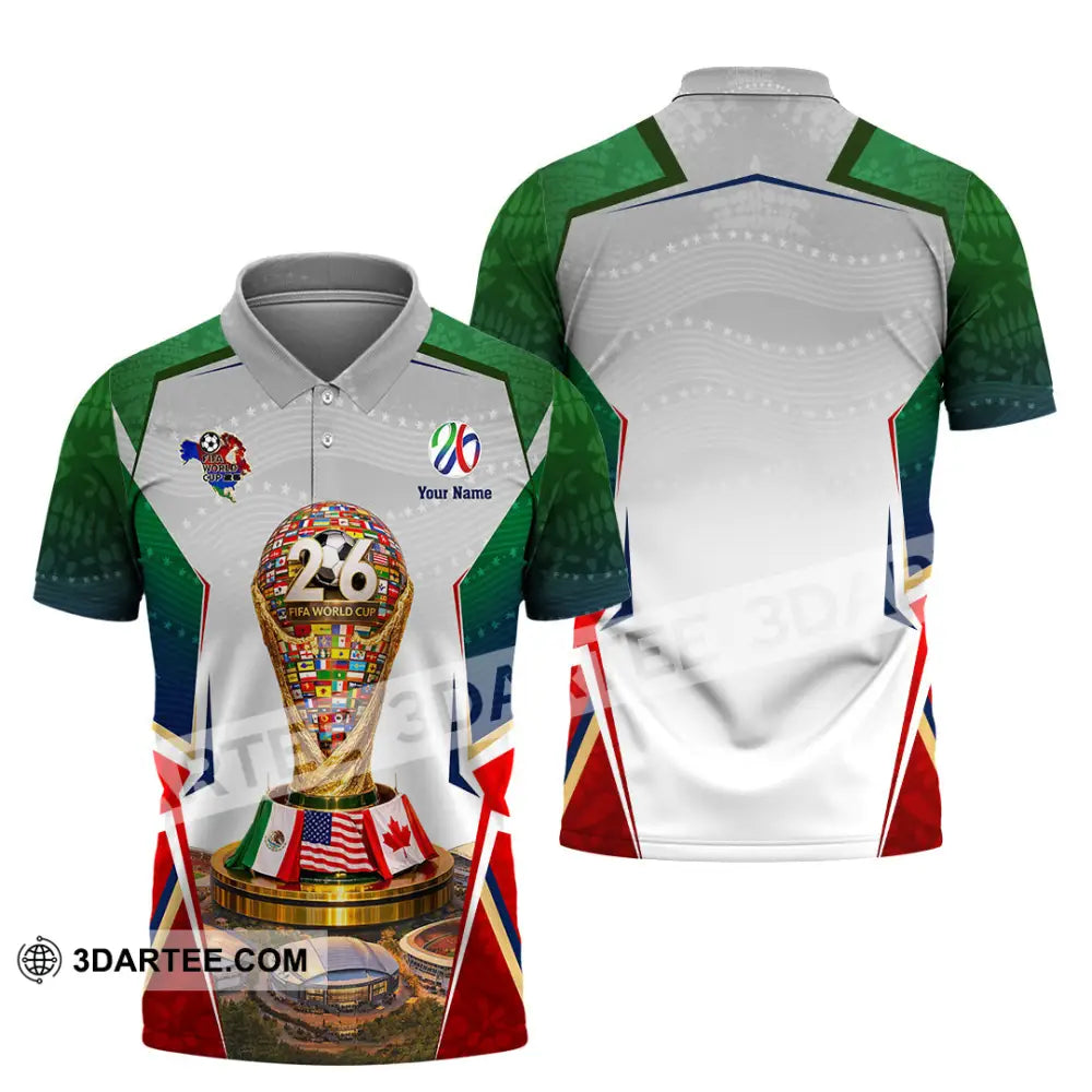 Unisex Shirt - Custom World Cup 2026 3D Shirt - Polo Shirt / S - T-shirt