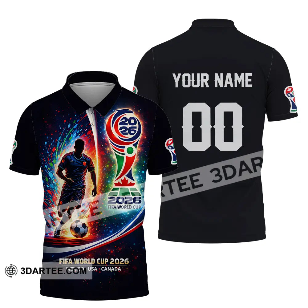 Unisex Shirt - Custom 2026 World Cup 3D Shirt Polo Shirt / S T-shirt