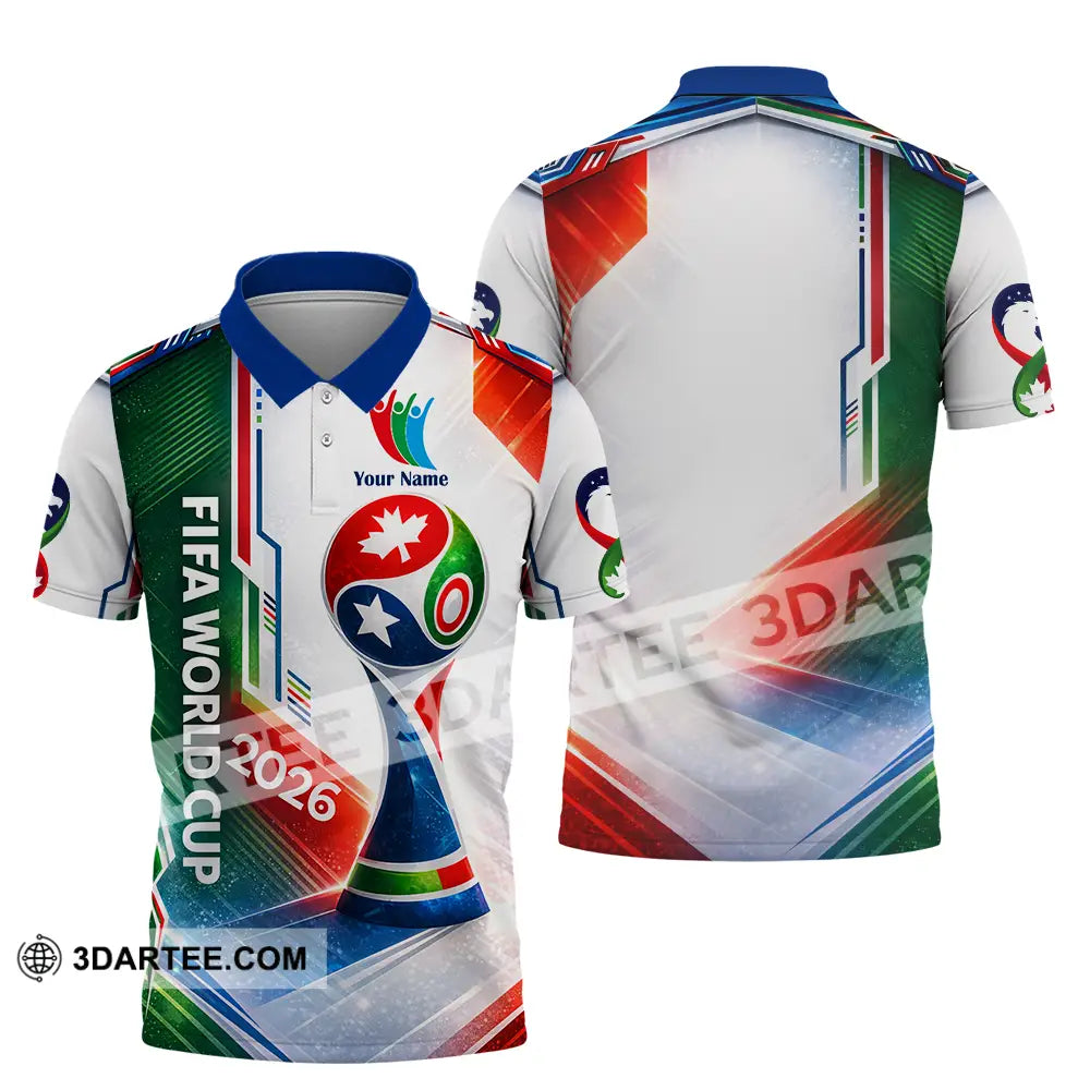 Unisex Shirt - Custom World Cup 2026 3D Shirt Polo Shirt / S T-shirt