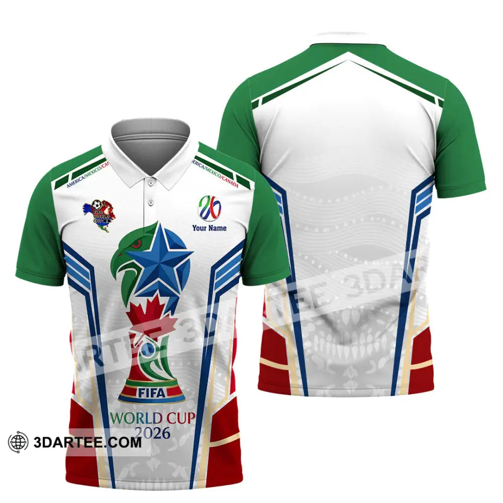 Unisex Shirt - Custom World Cup 2026 3D Shirt - Polo Shirt / S - T-shirt