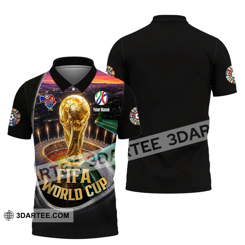 Unisex Shirt - Custom World Cup 2026 3D Shirt - Polo Shirt / S - T-shirt