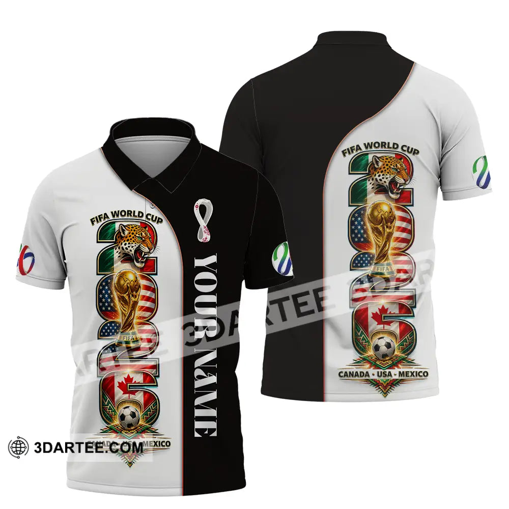 Unisex Shirt - Custom World Cup 2026 3D Shirt Polo Shirt / S T-shirt