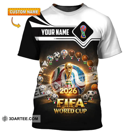 Unisex Shirt - Custom World Cup 2026 3D Shirt - T-shirt