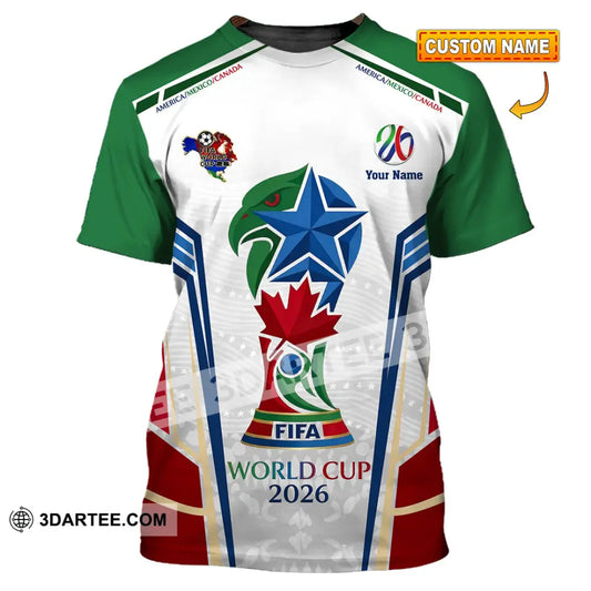 Unisex Shirt - Custom World Cup 2026 3D Shirt - T-shirt