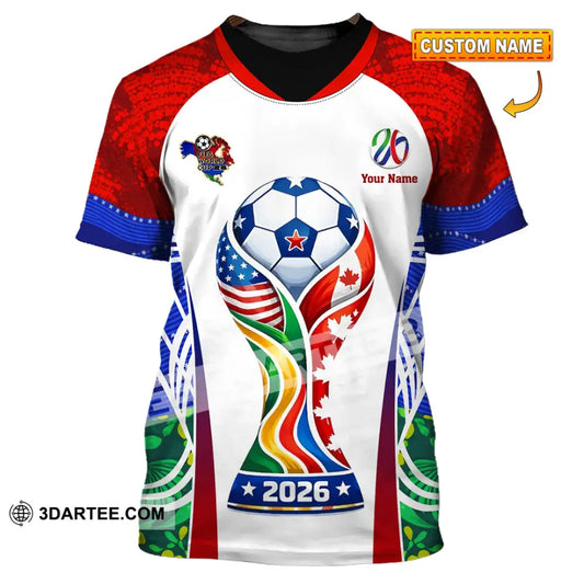 Unisex Shirt - Custom World Cup 2026 3D Shirt - T-shirt