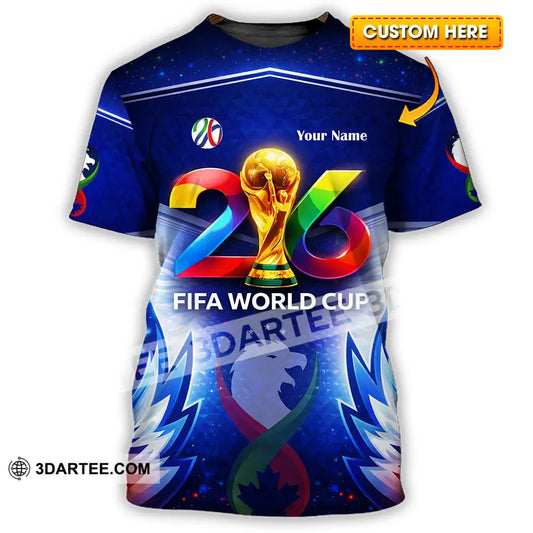 Unisex Shirt - Custom World Cup 2026 3D Shirt T-shirt