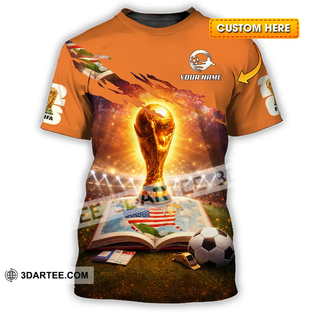 Unisex Shirt - Custom World Cup 2026 3D Shirt T-shirt