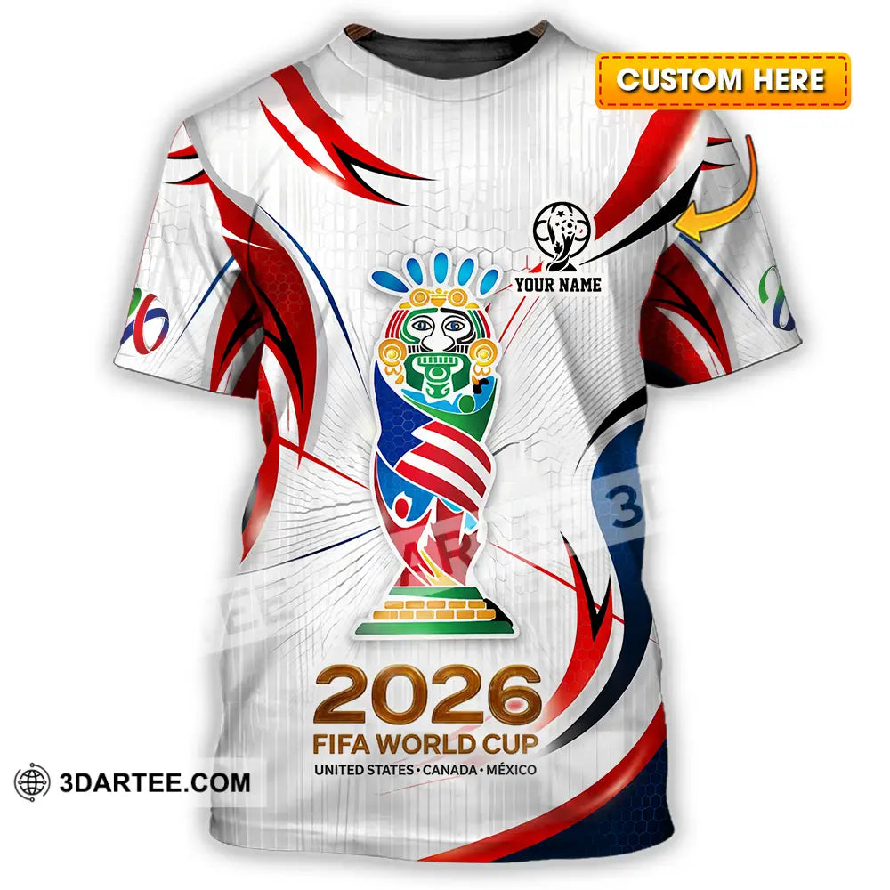 Unisex Shirt - Custom World Cup 2026 3D Shirt T-shirt