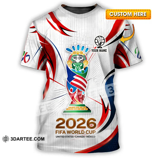 Unisex Shirt - Custom World Cup 2026 3D Shirt T-shirt