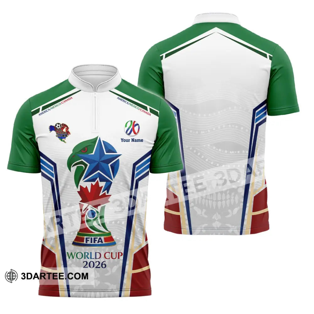 Unisex Shirt - Custom World Cup 2026 3D Shirt - T-shirt