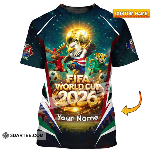 Unisex Shirt - Custom World Cup 2026 3D Shirt T-shirt