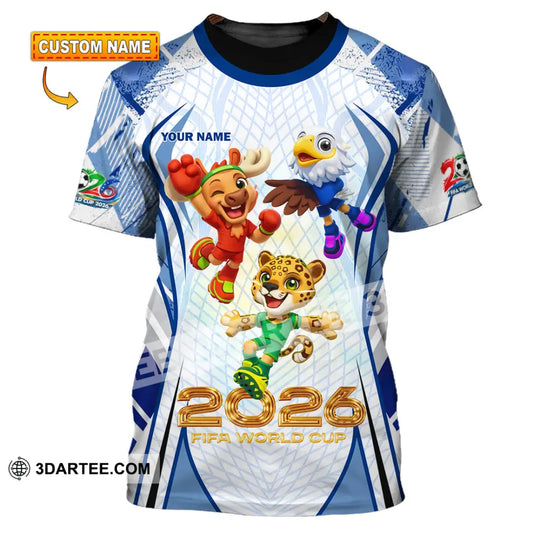 Unisex Shirt - Custom World Cup 2026 3D Shirt T-shirt