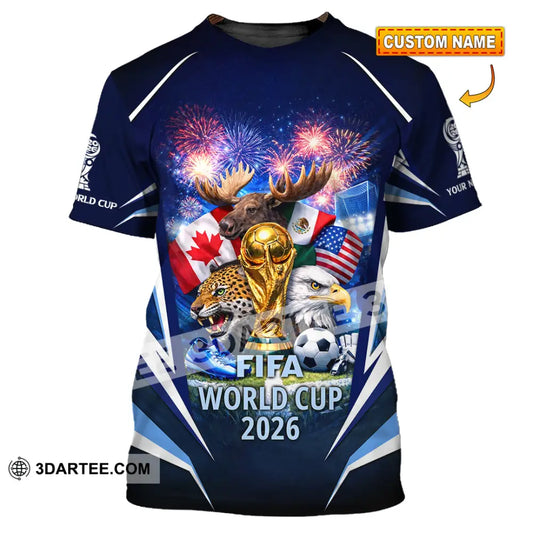 Unisex Shirt - Custom World Cup 2026 3D Shirt T-shirt