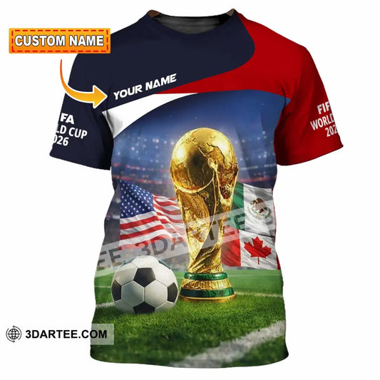 Unisex Shirt - Custom World Cup 2026 3D Shirt T-shirt