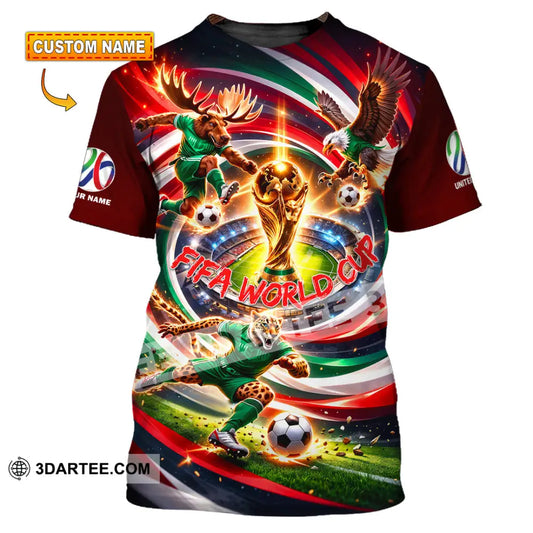 Unisex Shirt - Custom World Cup 2026 3D Shirt T-shirt